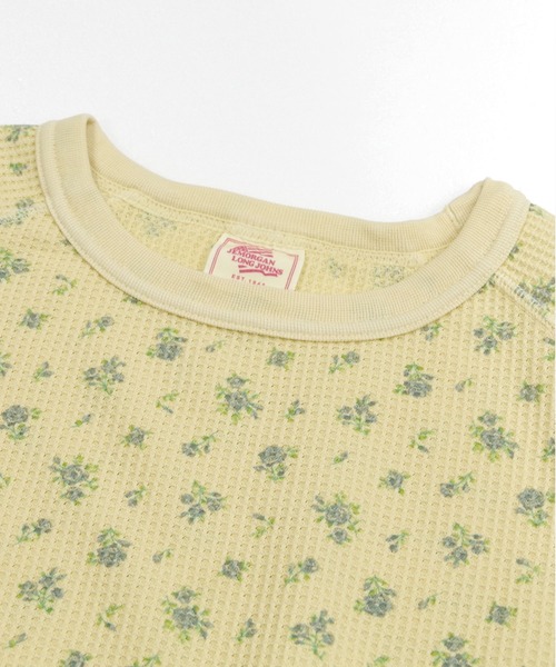 JEMORGAN(ジェーイーモーガン)の「JEMORGAN ワッフル花柄オーバーダイロンT(Tシャツ/カットソー・レディース・オレンジ/イエロー/ブルー/グリーン・FREE)」の17枚目の写真
