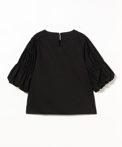 B:MING by BEAMS（ビーミングバイビームス）の「【手洗いOK】袖 シャーリング ブラウス（シャツ/ブラウス・レディース・オフホワイト/ブラック・ONE SIZE）」の11枚目の写真
