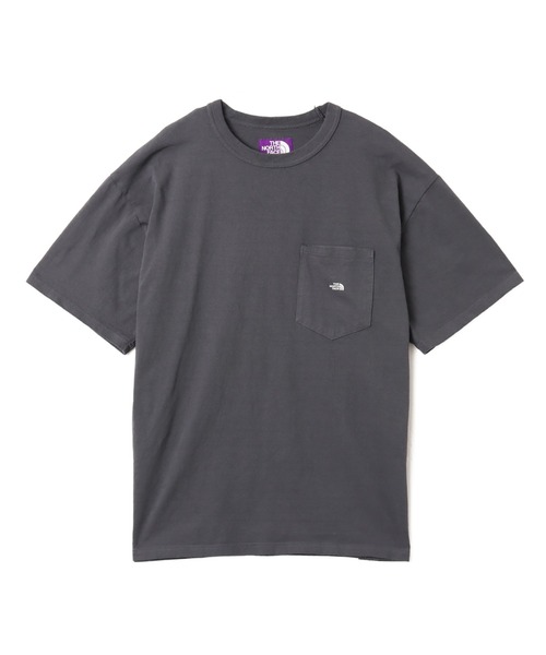 THE NORTH FACE PURPLE LABEL(ザ ノースフェイス パープルレーベル)の「THE NORTH FACE PURPLE LABEL 7oz Pocket Tee / ザ・ノース・フェイス パープルレーベル 7オンス ポケット ティー(Tシャツ/カットソー・メンズ・ホワイト/サックスブルー/チャコール/パープル/グレー/ネイビー・M/L/XL/S)」の2枚目の写真