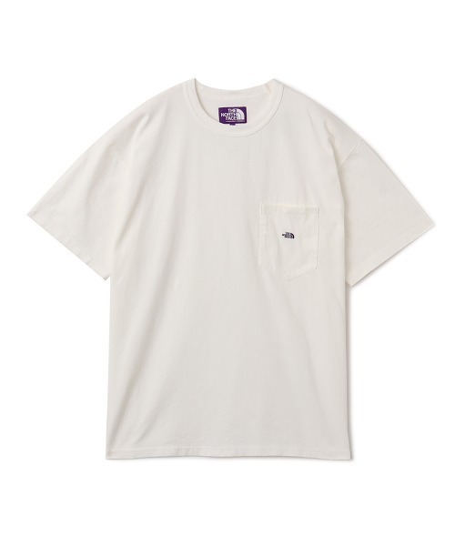 THE NORTH FACE PURPLE LABEL(ザ ノースフェイス パープルレーベル)の「THE NORTH FACE PURPLE LABEL 7oz Pocket Tee / ザ・ノース・フェイス パープルレーベル 7オンス ポケット ティー(Tシャツ/カットソー・メンズ・ホワイト/サックスブルー/チャコール/パープル/グレー/ネイビー・M/L/XL/S)」の1枚目の写真