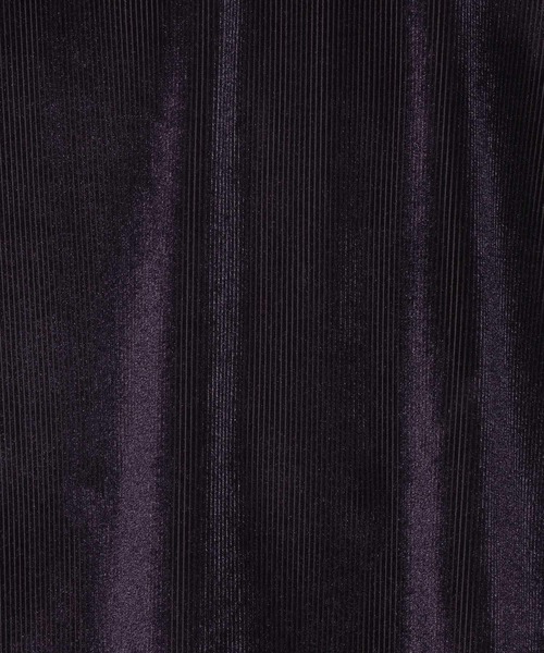 HARE（ハレ）の「ベロアプリーツノースリーブ(HARE)（Tシャツ/カットソー・メンズ・パープル/ブラック・FREE）」の21枚目の写真