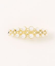 con affetto(select)（コンアフェットセレクト）の「パールバレッタ／ヘアクリップ（バレッタ/ヘアクリップ）」