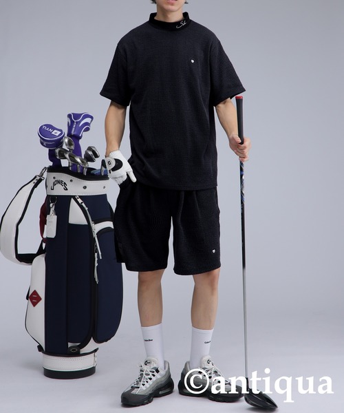 antiqua(アンティカ)の「ストライプロゴパンツ(その他パンツ・レディース・ライトグレー/ブラック・ML/LXL)」の15枚目の写真