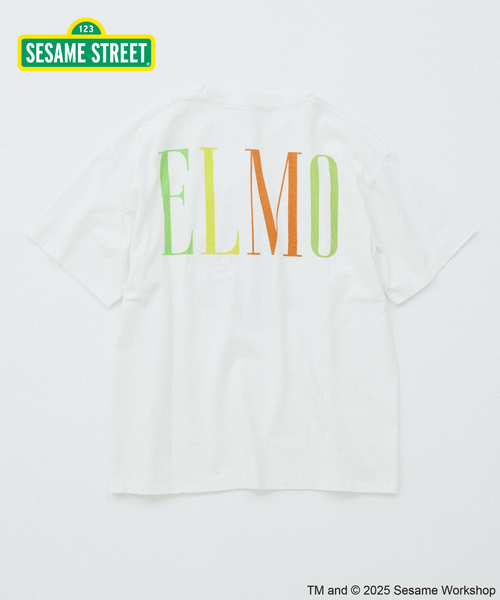 JOURNAL STANDARD（ジャーナルスタンダード）の「セサミストリート meets JOURNAL STANDARD 別注プリントTシャツ（Tシャツ/カットソー・メンズ・ブラック系その他/ホワイト×ホワイト/ホワイト系その他/ライトグリーン/ピンク/ブラックミックス・SMALL/MEDIUM/LARGE）」の9枚目の写真