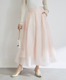 ジャガード」に該当するスカート（ピンク/桃色系）ファッション