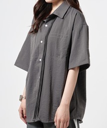 Theater code（シアターコード）の「Short-sleeved shirt with pin-tuck design / ピンタックデザイン 半袖シャツ（シャツ/ブラウス）」