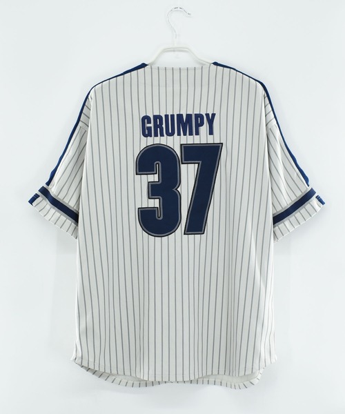 DISNEY VINTAGE(ディズニーヴィンテージ)の「【USED】90’s Disney “granpy” ベースボール ゲームシャツ(シャツ/ブラウス・メンズ・グレー・LARGE)」の5枚目の写真
