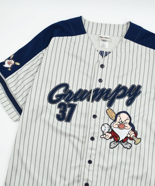 DISNEY VINTAGE(ディズニーヴィンテージ)の「【USED】90’s Disney “granpy” ベースボール ゲームシャツ(シャツ/ブラウス・メンズ・グレー・LARGE)」の6枚目の写真