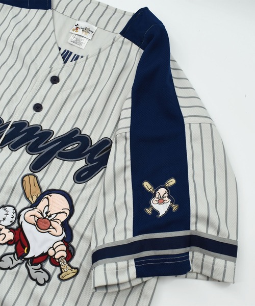 DISNEY VINTAGE(ディズニーヴィンテージ)の「【USED】90’s Disney “granpy” ベースボール ゲームシャツ(シャツ/ブラウス・メンズ・グレー・LARGE)」の9枚目の写真