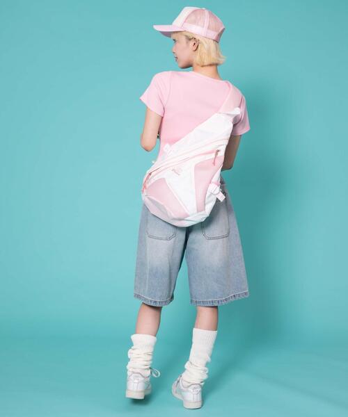 piko ワンショルダー　ボディバック　ピンク　y2k ピコ セール】∴WEGO/【25年春夏新作】別注PIKOワンショルダー
