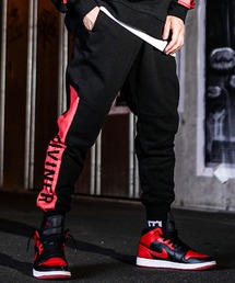 DIVINER（ディヴァイナー）の「Asymmetry Print Jogger Pants ジョガーパンツ メンズ スウェット（その他パンツ）」