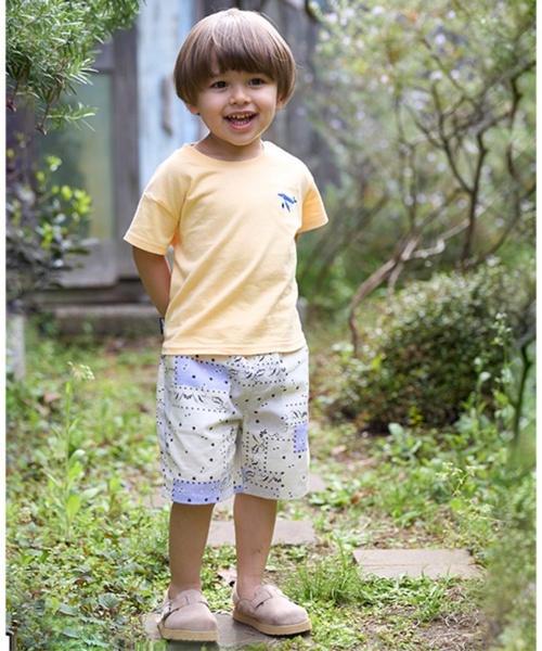 petit main(プティマイン)の「総柄ハーフパンツ(その他パンツ・キッズ・カーキ/ブラウン/カラフル/ライトグリーン/ネイビー/ベージュ/ブルー/オフホワイト・130cm/90cm/120cm/100cm/110cm/80cm)」の10枚目の写真