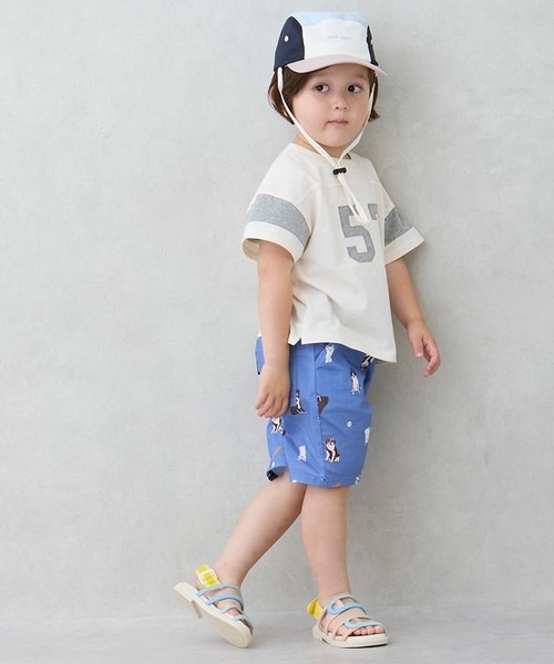 petit main(プティマイン)の「総柄ハーフパンツ(その他パンツ・キッズ・カーキ/ブラウン/カラフル/ライトグリーン/ネイビー/ベージュ/ブルー/オフホワイト・130cm/90cm/120cm/100cm/110cm/80cm)」の15枚目の写真