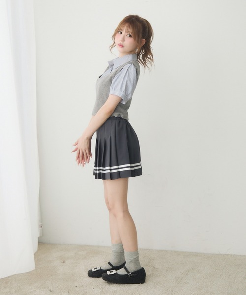 boohoo◆ストライプ◆ロングスリーブ◆シャツ＆ショーツセット BASICKS - 【24AW】オーバーサイズ ロングスリーブ Tシャツ