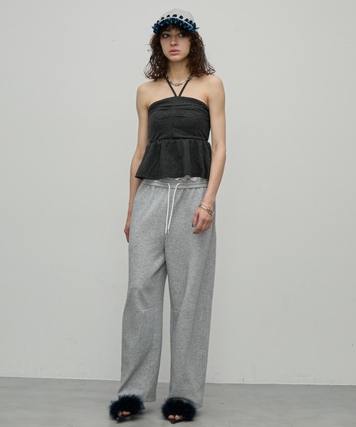 uyu.（ウユ）の「2wayリボンホルターネックビスチェ【uyu./ウユ】（チューブトップ・レディース・ブラック/ホワイト/ネイビー・FREE）」の19枚目の写真