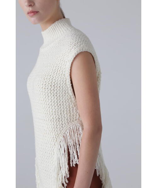 美品♡アドーア/ADORE　ハイゲージモヘアフレアニット　透け感ニット　23年製 美品♡アドーア/ADORE ハイゲージモヘアフレアニット 透け感
