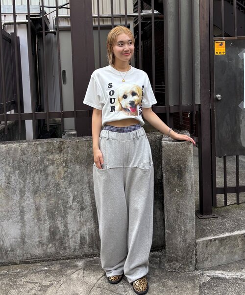 Sourcream(サワークリーム)の「【Sourcream/サワークリーム】ミルちゃんTEE(Tシャツ/カットソー・メンズ・ブラック/ホワイト/ネイビー・SMALL/MEDIUM/LARGE)」の11枚目の写真