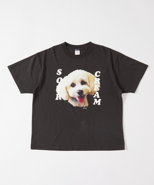 Sourcream(サワークリーム)の「【Sourcream/サワークリーム】ミルちゃんTEE(Tシャツ/カットソー・メンズ・ブラック/ホワイト/ネイビー・SMALL/MEDIUM/LARGE)」の4枚目の写真