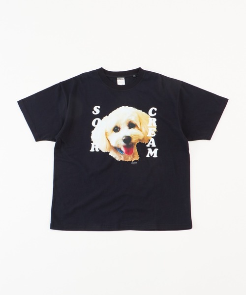 Sourcream(サワークリーム)の「【Sourcream/サワークリーム】ミルちゃんTEE(Tシャツ/カットソー・メンズ・ブラック/ホワイト/ネイビー・SMALL/MEDIUM/LARGE)」の5枚目の写真