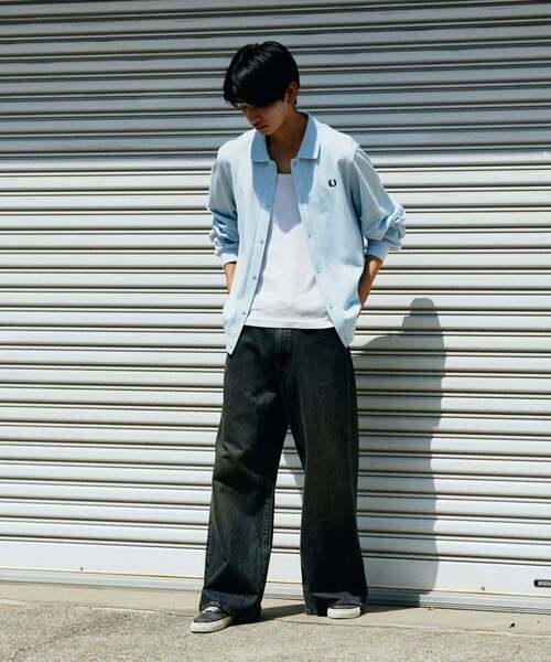 JOURNAL STANDARD(ジャーナルスタンダード)の「デニム タブ キャノン(デニムパンツ・メンズ・ブラックミックス/コバルトブルー/クリアブルー・SMALL/MEDIUM/LARGE)」の13枚目の写真