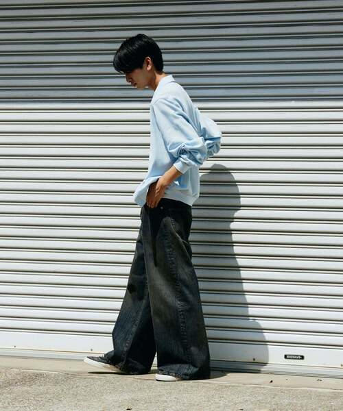 JOURNAL STANDARD(ジャーナルスタンダード)の「デニム タブ キャノン(デニムパンツ・メンズ・ブラックミックス/コバルトブルー/クリアブルー・SMALL/MEDIUM/LARGE)」の14枚目の写真