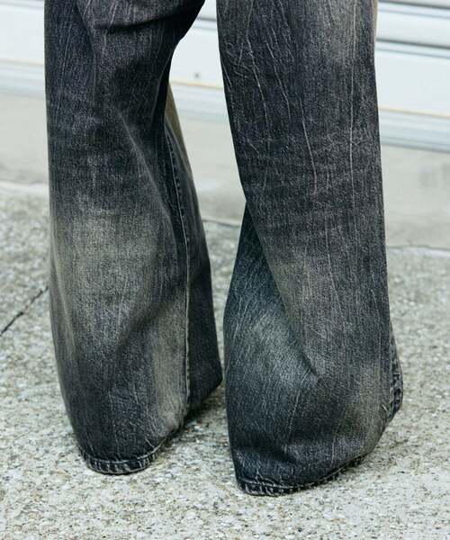 JOURNAL STANDARD(ジャーナルスタンダード)の「デニム タブ キャノン(デニムパンツ・メンズ・ブラックミックス/コバルトブルー/クリアブルー・SMALL/MEDIUM/LARGE)」の17枚目の写真