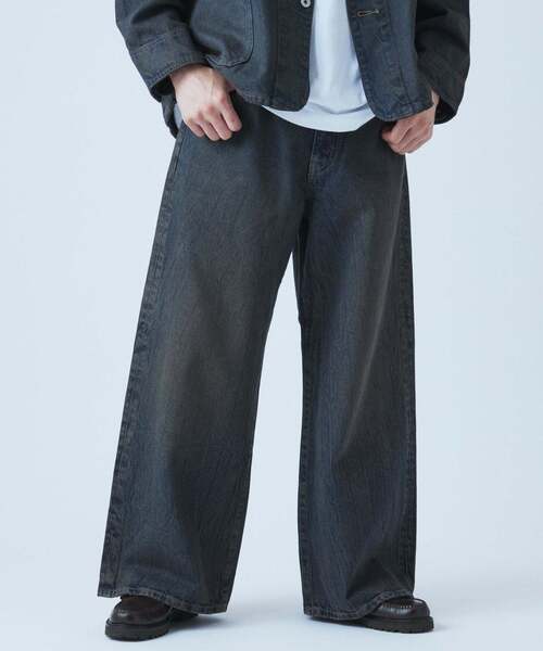 JOURNAL STANDARD(ジャーナルスタンダード)の「デニム タブ キャノン(デニムパンツ・メンズ・ブラックミックス/コバルトブルー/クリアブルー・SMALL/MEDIUM/LARGE)」の18枚目の写真