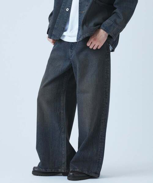 JOURNAL STANDARD(ジャーナルスタンダード)の「デニム タブ キャノン(デニムパンツ・メンズ・ブラックミックス/コバルトブルー/クリアブルー・SMALL/MEDIUM/LARGE)」の19枚目の写真