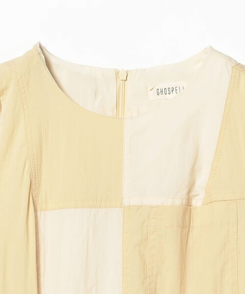GHOSPELL（ゴスペル）の「GHOSPELL / Solana Midi Dress（ワンピース・レディース・イエロー・SMALL）」の3枚目の写真