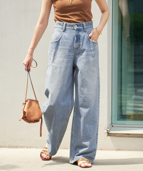 新品 Plage R’IAM WIDE デニム WEB限定追加》R'IAM WIDE デニム 3(デニムパンツ)|Plage