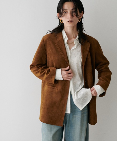 LARUTA（ラルータ）の「【LARUTA】シアーメッシュベロアシャツ（シャツ 