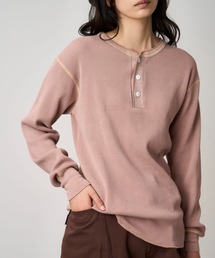 Healthknit WAFFLE HENLEY|ヘルスニットワッフルヘンリー