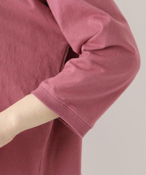 one'sterrace（ワンズテラス）の「ゆったり ラグラン7分袖プルオーバー（Tシャツ/カットソー・レディース・ブルー系その他7/ピンク系9/グレー系その他7/アイボリー系8/ブラック系8・02）」の10枚目の写真