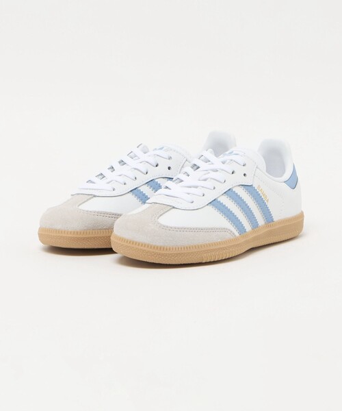 adidas Originals（アディダスオリジナルス）の「＜adidas Originals＞ SAMBA スニーカー / キッズ  17㎝-21㎝（スニーカー・キッズ・オフホワイト・18cm/19cm/20cm/21cm/17cm）」の2枚目の写真