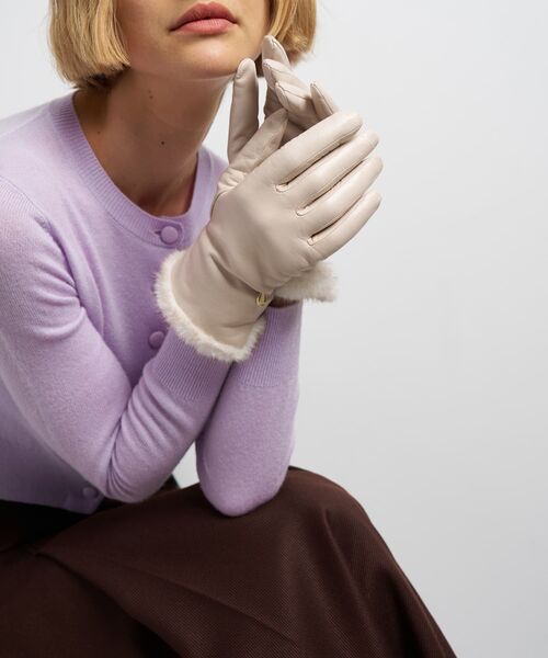 セール】レザーグローブ（手袋）｜LANVIN en Bleu（ランバンオンブルー