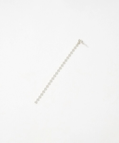 Steven Alan（スティーブンアラン）の「＜Camille Surault＞MINI CHARLOTTE CHAIN EARRINGS/ピアス（ピアス（両耳用）・レディース・シルバー・FREE）」の2枚目の写真