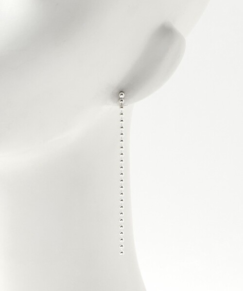 Steven Alan（スティーブンアラン）の「＜Camille Surault＞MINI CHARLOTTE CHAIN EARRINGS/ピアス（ピアス（両耳用）・レディース・シルバー・FREE）」の9枚目の写真