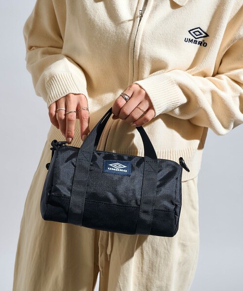 UMBRO(アンブロ)の「UMBRO/アンブロ 【新色追加】SP CLASSIC MINI BOSTON BAG/別注 クラシック ミニ ボストンバッグ/ショルダーバッグ(ショルダーバッグ・メンズ・ブラック/ブラウン/オフホワイト・ONE SIZE)」の9枚目の写真