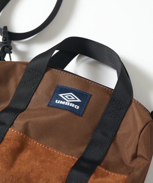 UMBRO(アンブロ)の「UMBRO/アンブロ 【新色追加】SP CLASSIC MINI BOSTON BAG/別注 クラシック ミニ ボストンバッグ/ショルダーバッグ(ショルダーバッグ・メンズ・ブラック/ブラウン/オフホワイト・ONE SIZE)」の14枚目の写真