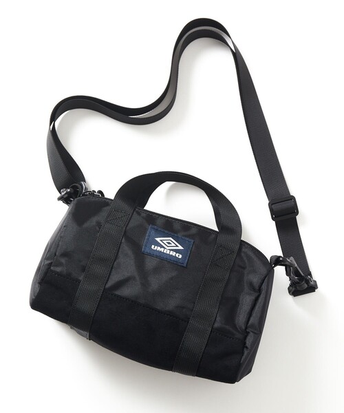 UMBRO(アンブロ)の「UMBRO/アンブロ 【新色追加】SP CLASSIC MINI BOSTON BAG/別注 クラシック ミニ ボストンバッグ/ショルダーバッグ(ショルダーバッグ・メンズ・ブラック/ブラウン/オフホワイト・ONE SIZE)」の18枚目の写真