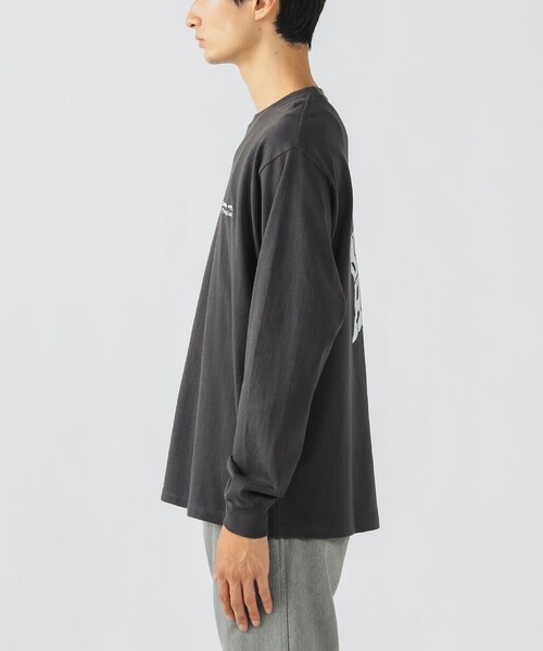 BEAMS HEART（ビームスハート）の「【ユニセックス】ハート スター バックプリント ロング スリーブ Tシャツ（Tシャツ/カットソー・メンズ・チャコールグレー/ホワイト・M/L/XL/S）」の11枚目の写真