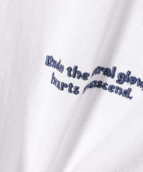 BEAMS HEART（ビームスハート）の「【ユニセックス】ハート スター バックプリント ロング スリーブ Tシャツ（Tシャツ/カットソー・メンズ・チャコールグレー/ホワイト・M/L/XL/S）」の19枚目の写真