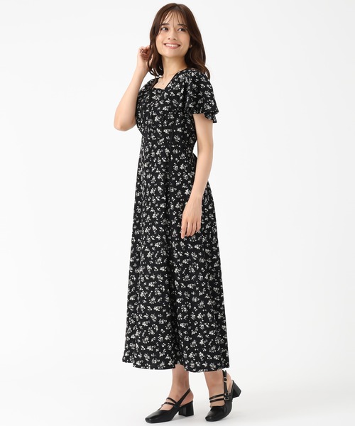 MISCH MASCH(ミッシュマッシュ)の「パイピングアソートワンピース(ワンピース・レディース・ホワイト/ブラウン/ブラック・M/S)」の10枚目の写真