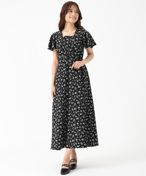 MISCH MASCH(ミッシュマッシュ)の「パイピングアソートワンピース(ワンピース・レディース・ホワイト/ブラウン/ブラック・M/S)」の11枚目の写真