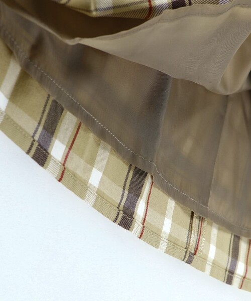BRANSHES（ブランシェス）の「【おそろい】チェックジャンパースカート（ジャンパースカート・キッズ・ベージュ/ネイビー・100/120/140/130/90/80/110/150）」の8枚目の写真