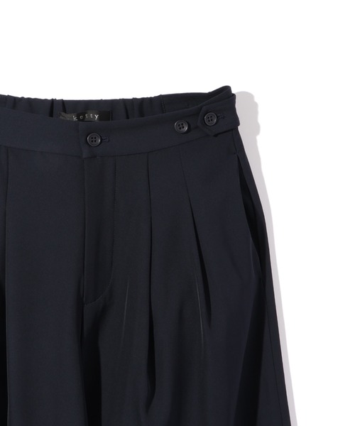 ketty（ケティ）の「タックフレアパンツ≪手洗い可能≫（その他パンツ・レディース・チャコールグレー/ブラック/ネイビー・M）」の17枚目の写真