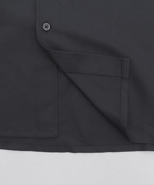 LUCY(ルーシー)の「LUCY/ルーズシルエットボックスシャツ(シャツ/ブラウス・メンズ・オフホワイト/チャコールグレー/ブルー・MEDIUM/LARGE)」の6枚目の写真