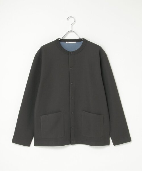 ikka（イッカ）の「【親子コーデ】ボンディングクルーネックカーディガン（カーディガン/ボレロ・メンズ・ブラック/ベージュ/チャコールグレー/ライム・XL/L/M/S）」の16枚目の写真