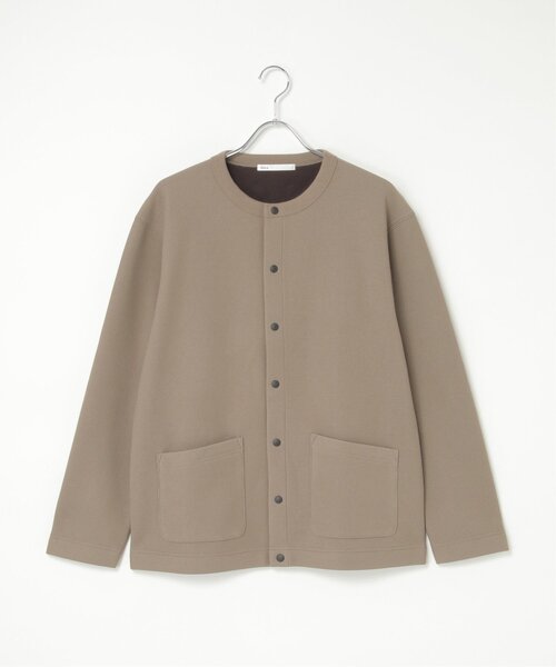 ikka（イッカ）の「【親子コーデ】ボンディングクルーネックカーディガン（カーディガン/ボレロ・メンズ・ブラック/ベージュ/チャコールグレー/ライム・XL/L/M/S）」の20枚目の写真