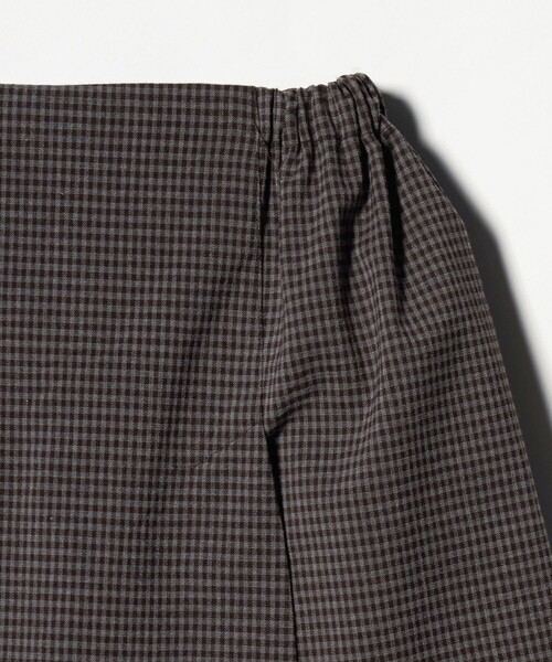green label relaxing（グリーンレーベルリラクシング）の「チェック スカパン（ダークブラウン） / キッズ  120cm-160cm（その他パンツ・キッズ・ダークブラウン・150cm/140cm/160cm/120cm/130cm）」の10枚目の写真